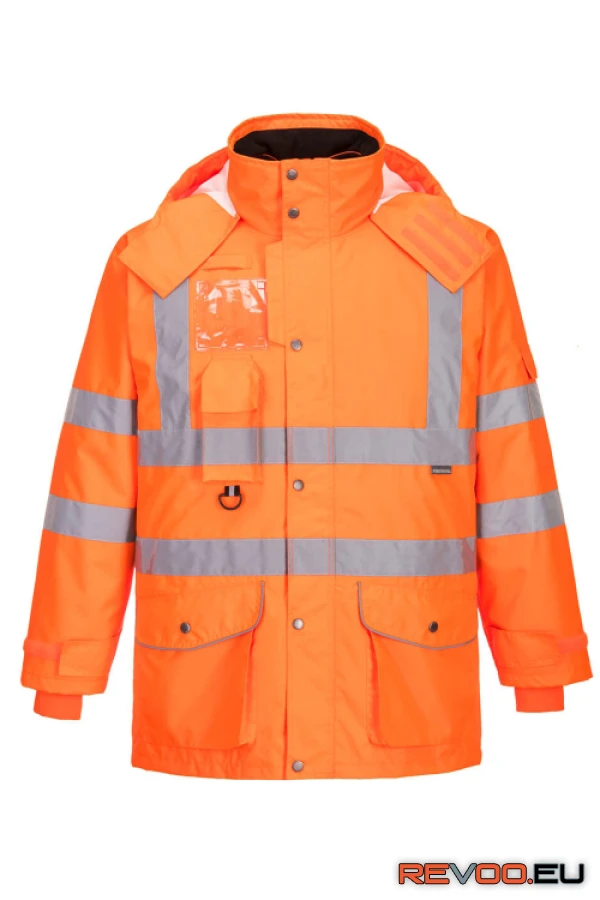 Hi-Vis Traffic 7 az 1-ben kabát RIS   Portwest RT27 1.