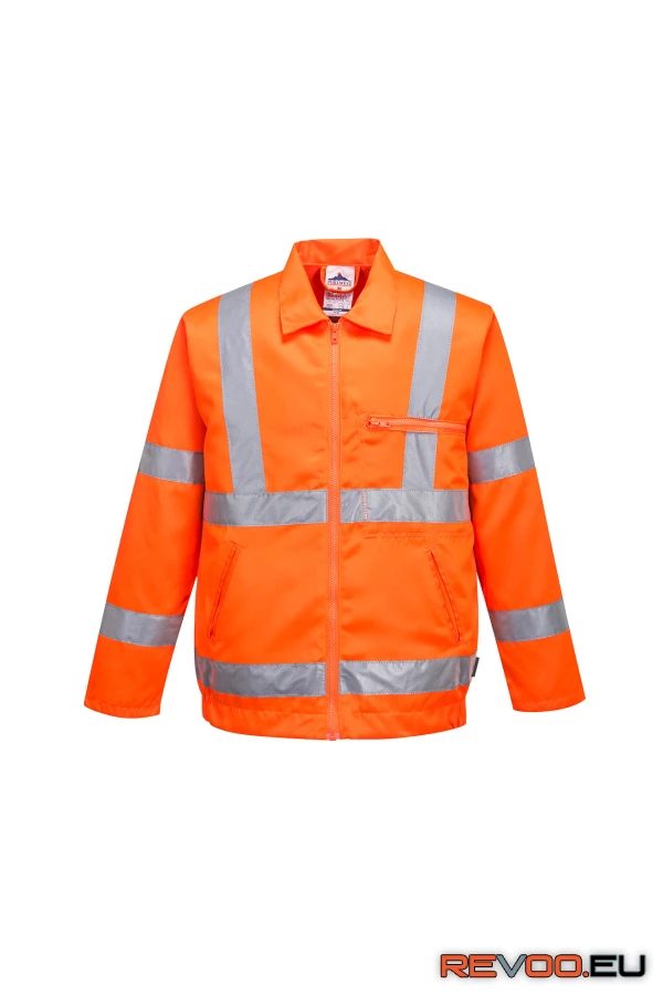 Jól láthatósági kevertszálas dzseki RIS   Portwest RT40 2.