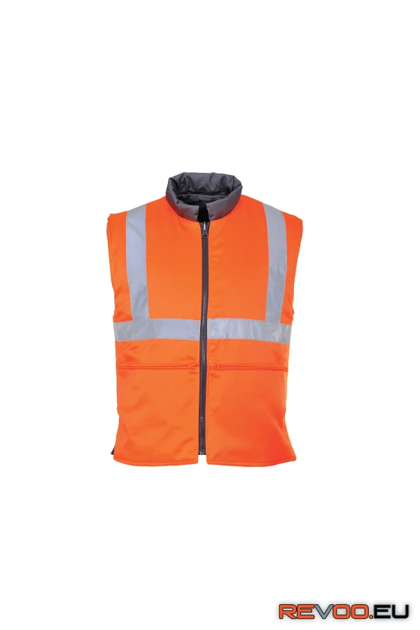 Jól láthatósági, kifordítható mellény RIS   Portwest RT44 2.