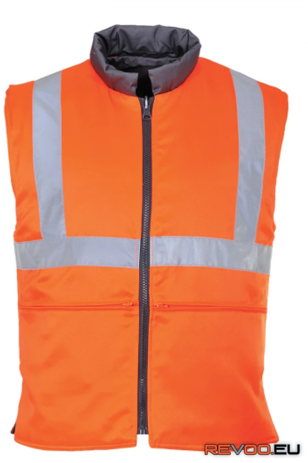 Jól láthatósági, kifordítható mellény RIS   Portwest RT44 1.