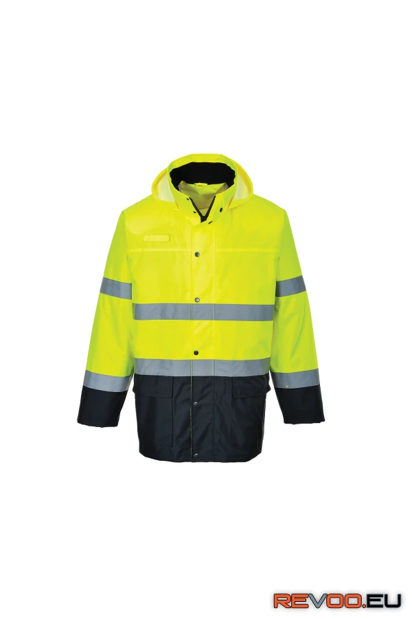 Kéttónusú Lite Traffic dzseki   Portwest S166 2.