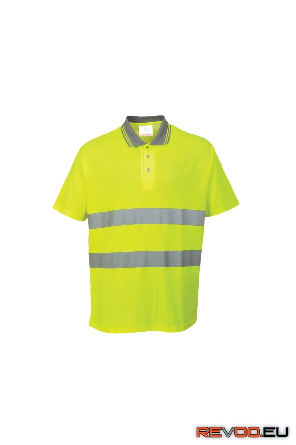 Cotton Comfort galléros póló Portwest S171 3.