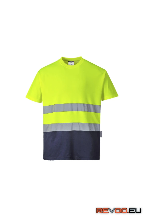 Kéttónusú Cotton Comfort póló Portwest S173 3.