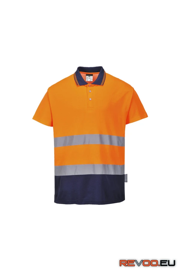 Kéttónusú Cotton Comfort póló Portwest S174 2.