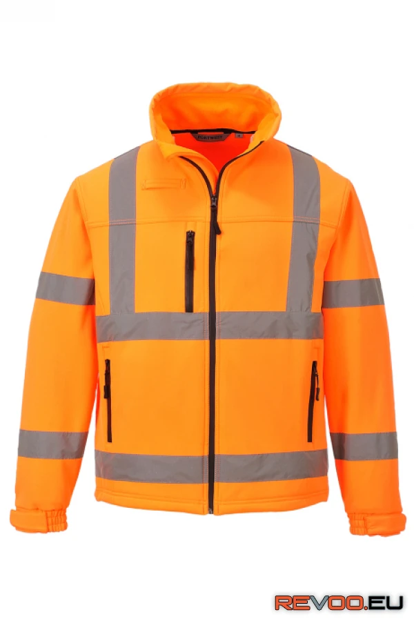 Jól láthatósági softshell dzseki   Portwest S424 1.