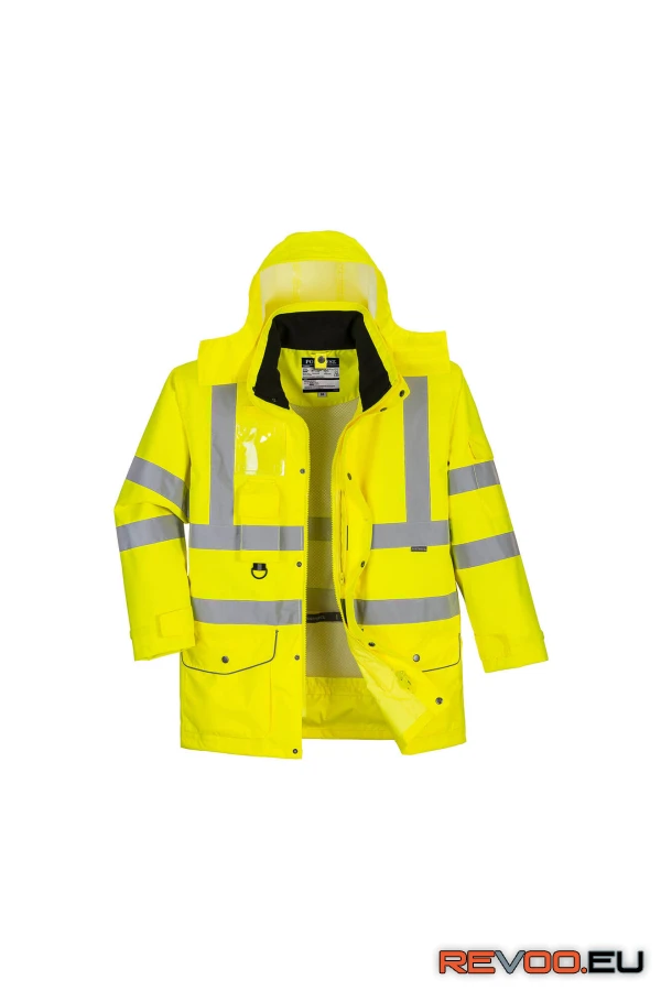 Hi-Vis Traffic 7 az 1-ben kabát   Portwest S427 2.