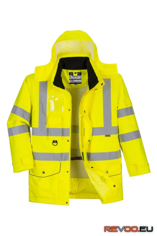 Hi-Vis Traffic 7 az 1-ben kabát   Portwest S427 1.