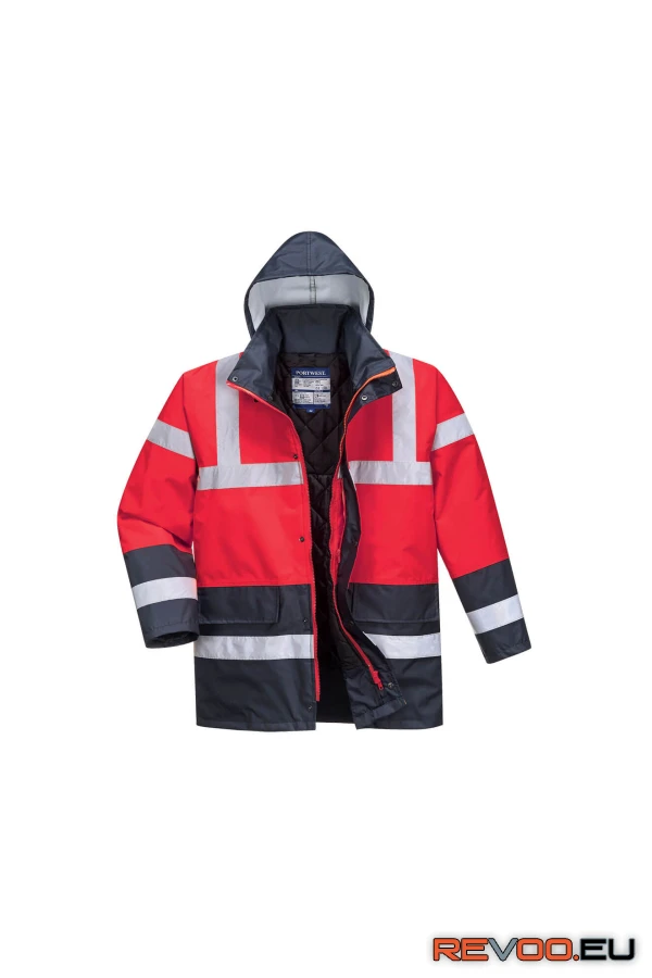 Hi-Vis Contrast Traffic kabát   Portwest S466 2.