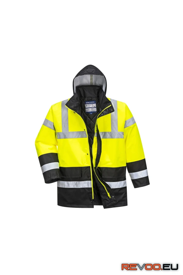 Hi-Vis Contrast Traffic kabát   Portwest S466 3.