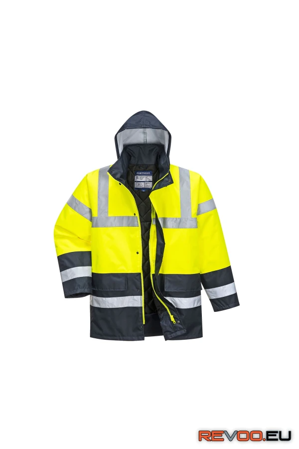 Hi-Vis Contrast Traffic kabát   Portwest S466 4.