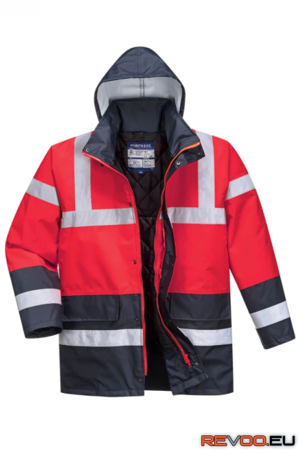 Hi-Vis Contrast Traffic kabát   Portwest S466 1.