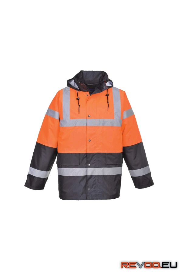 Hi-Vis Kéttónusú Traffic kabát   Portwest S467 4.
