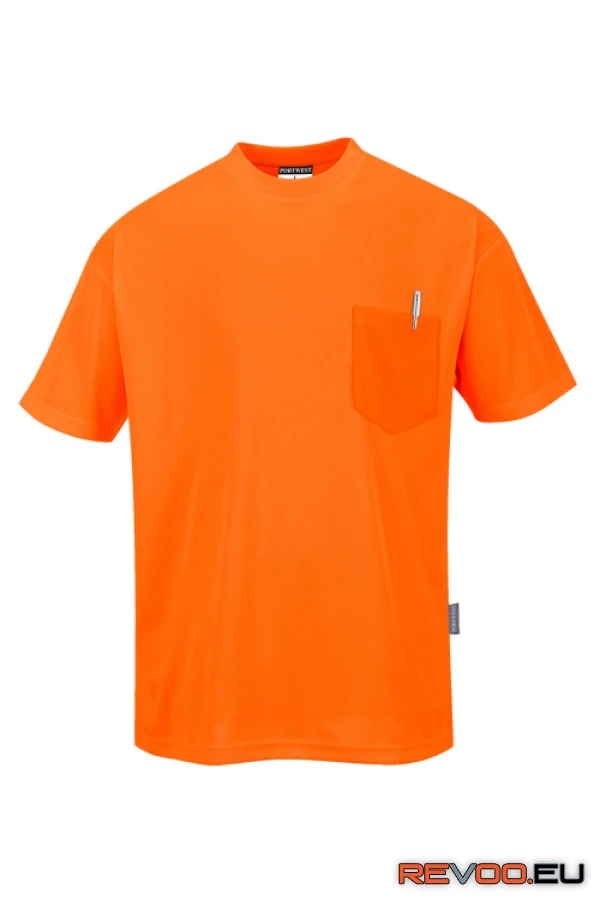 Day-Vis rövid ujjú zsebes póló Portwest S578 1.