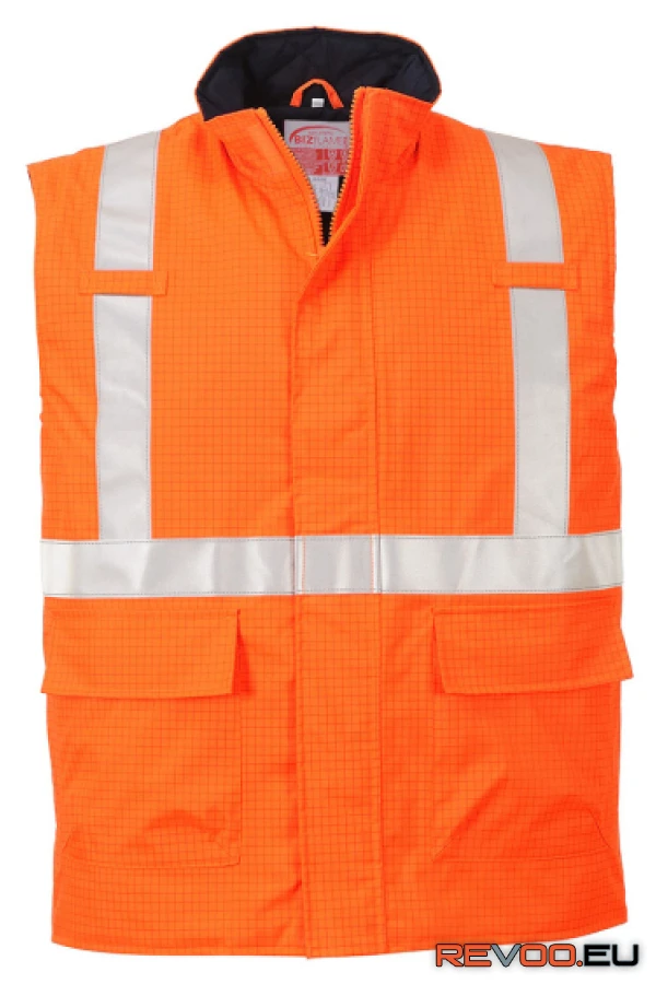 Bizflame Rain Hi-Vis antisztatikus lángálló mellény   Portwest S776 1.