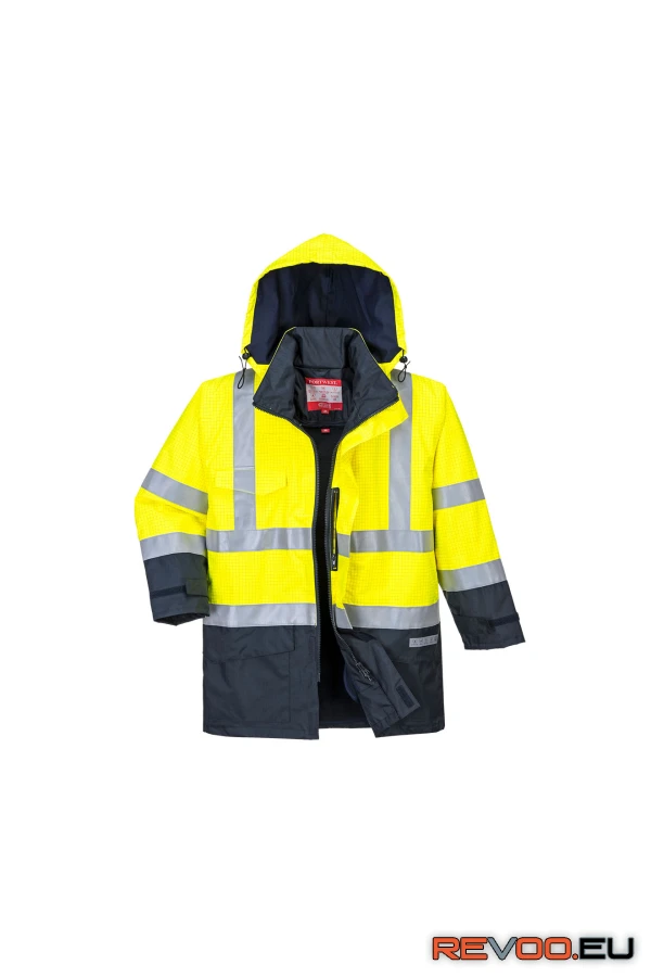 Bizflame Rain Hi-Vis Multi-Protection lángálló kabát   Portwest S779 3.