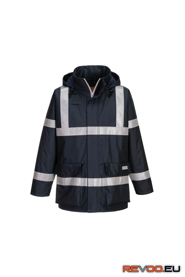 Bizflame antisztatikus lángálló esőkabát   Portwest S785 2.