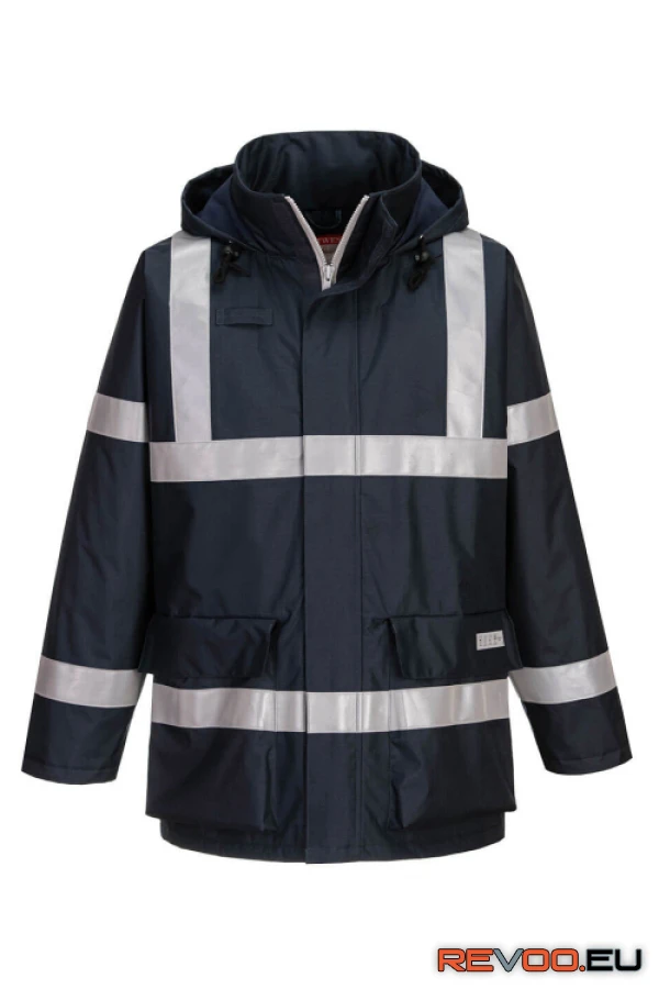 Bizflame antisztatikus lángálló esőkabát   Portwest S785 1.