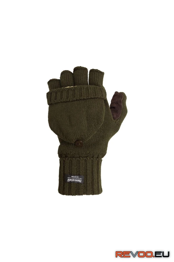 Bélelt, bőrtenyeres lövészkesztyű  M-Tramp SAP00517-518 2.