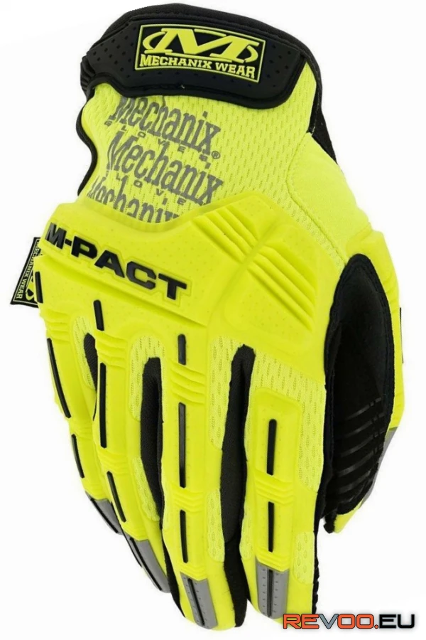 Hi-Vis M-Pact kesztyű sárga SMP-91   Mechanix SAP02242-2246 1.