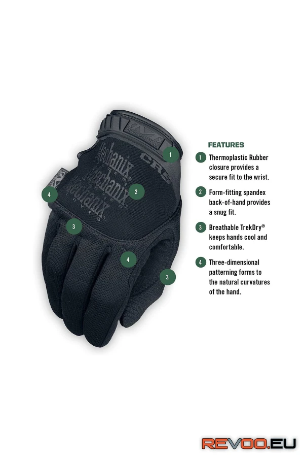 Pursuit D5 kesztyű TSCR-55   Mechanix SAP02284-2288 8.