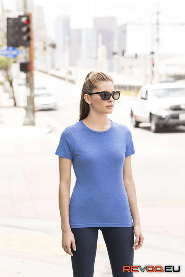 Ladie kevertszálas póló   Skinnifit SFL161 2.