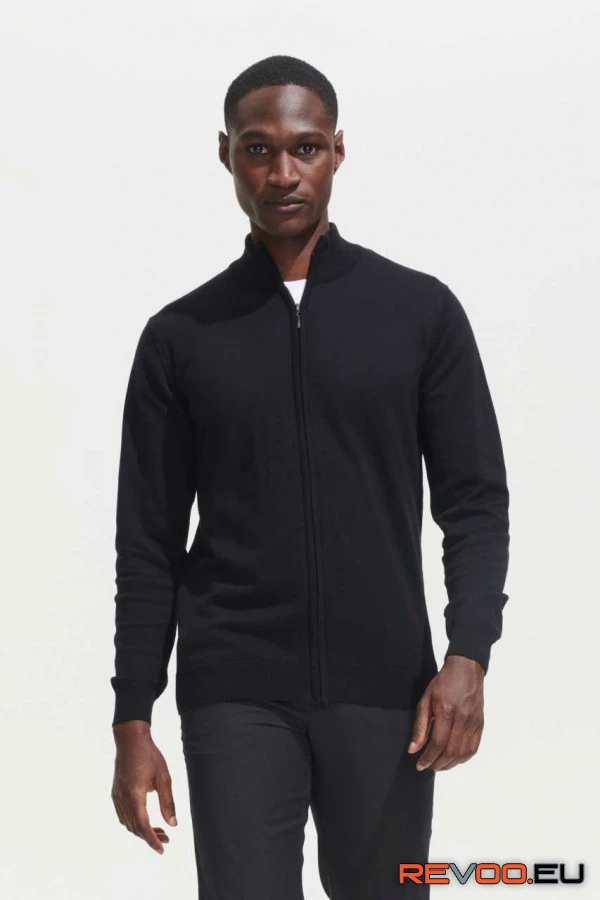 Gordon férfi cipzáras kötött kardigán SOL'S SO00548 2.