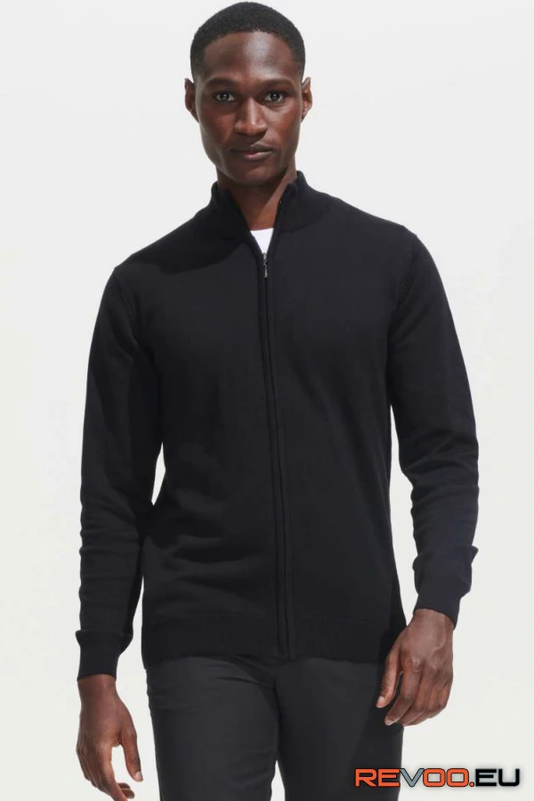 Gordon férfi cipzáras kötött kardigán SOL'S SO00548 1.