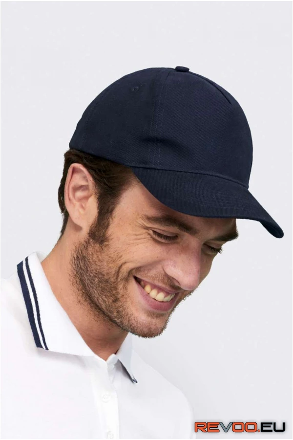 5 paneles pamut baseball sapka Long beach SOL'S SO00594 1.