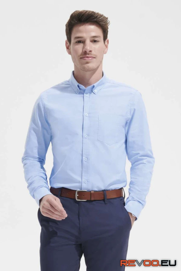 Boston fit hosszú ujjú oxford ing   SOL'S SO02920 1.