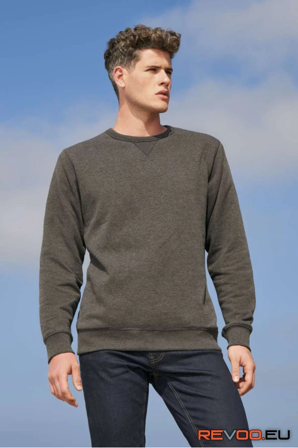 Sully férfi környakas pulóver   SOL'S SO02990 1.