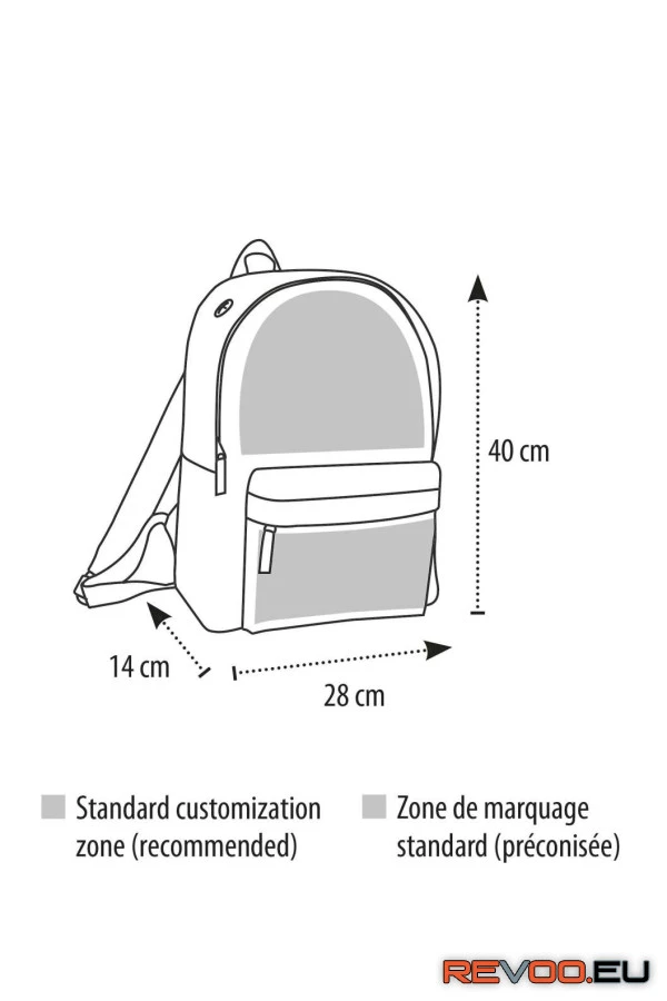 Rider 600D poliészter hátizsák SOL'S SO70100 2.