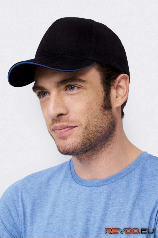 6 paneles vastag pamut baseball sapka Buffalo SOL'S SO88100 10.