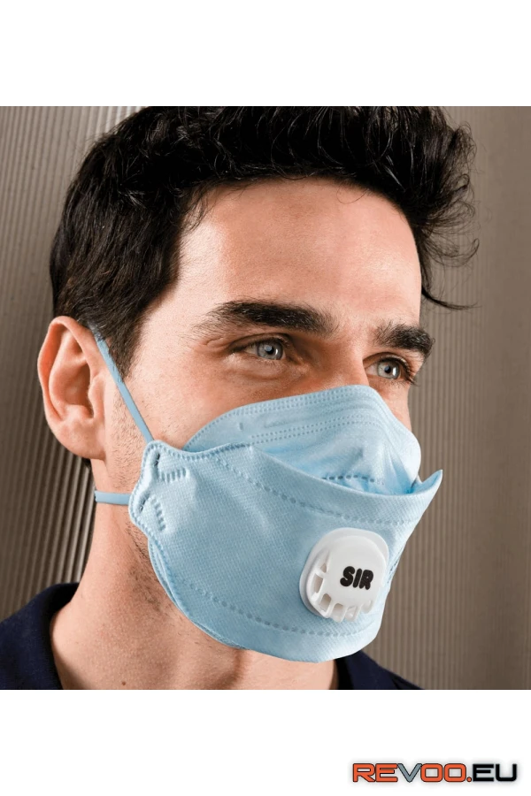FFP2 NR D szelepes pormaszk High-eff (20db) Sir Safety System SSY-FA1329 1.