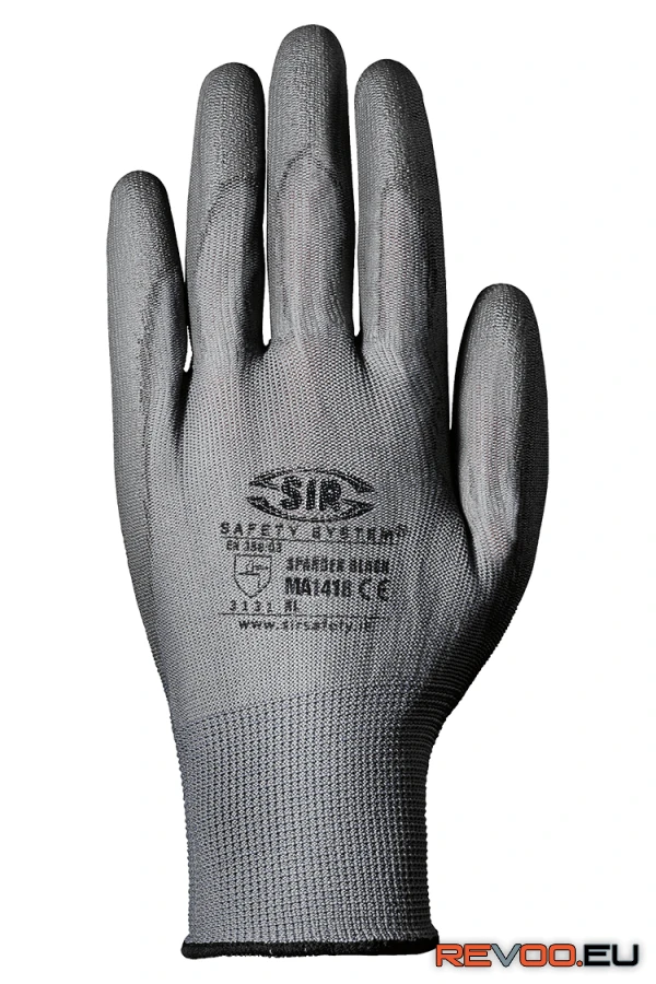 Spandex Black kesztyű Sir Safety System SSY-MA1418B0-L 1.