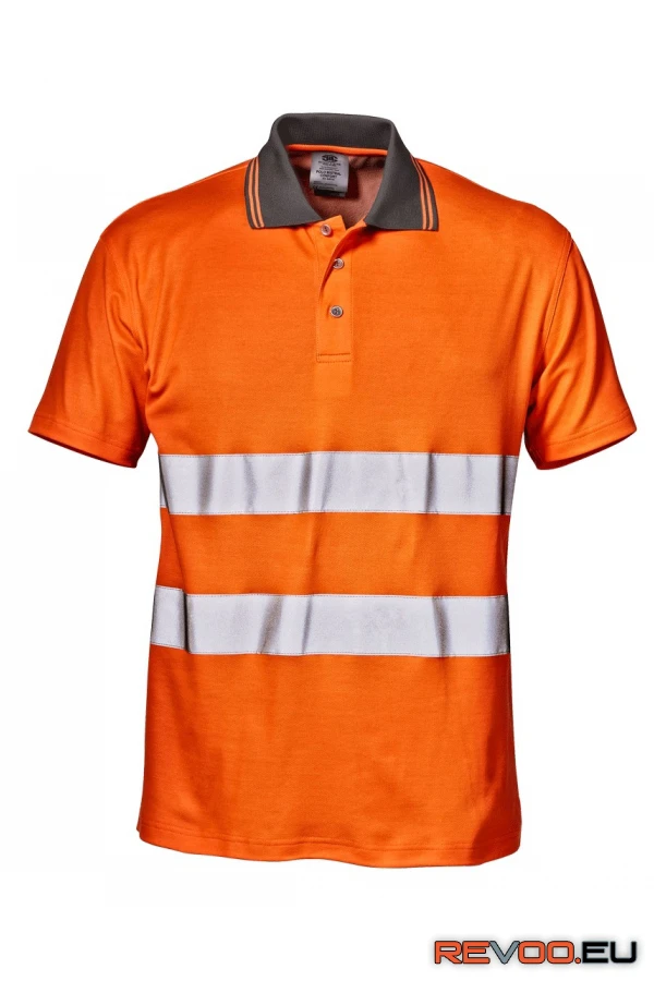 Mistral jól láthatósági galléros póló Sir Safety System SSY-MC3814E1-L 1.