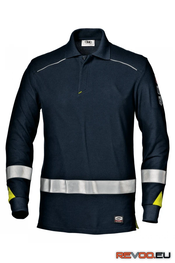 Carlos Multinorm hosszú ujjú galléros póló   Sir Safety System SSY-MC6218Q5-L 1.