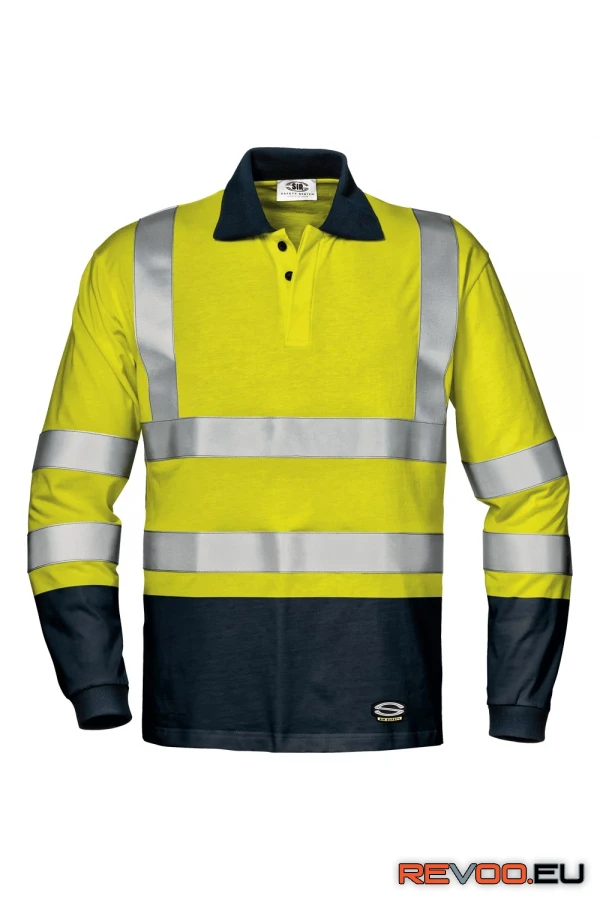 Gomez hosszú ujjú galléros póló   Sir Safety System SSY-MC6223EG-L 1.