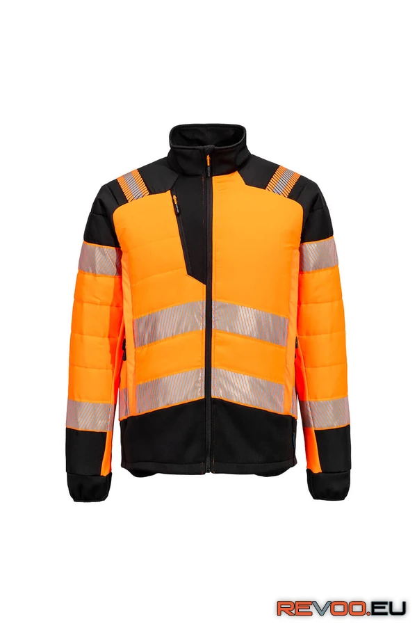 PW3 Hi-Vis Hybrid Baffle kabát Portwest T170 1.