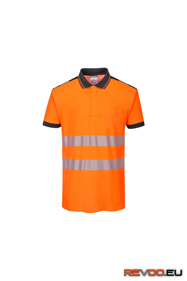 PW3 Hi-Vis galléros póló   Portwest T180 2.