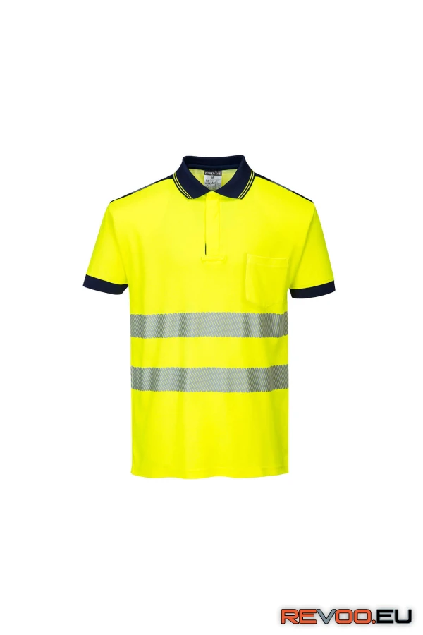 PW3 Hi-Vis galléros póló   Portwest T180 5.
