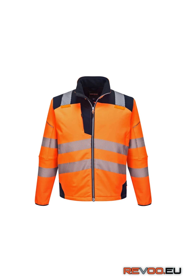 PW3 Hi-Vis softshell kabát   Portwest T402 4.