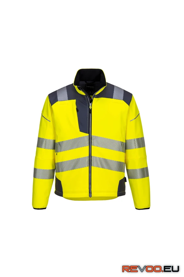 PW3 Hi-Vis softshell kabát   Portwest T402 7.