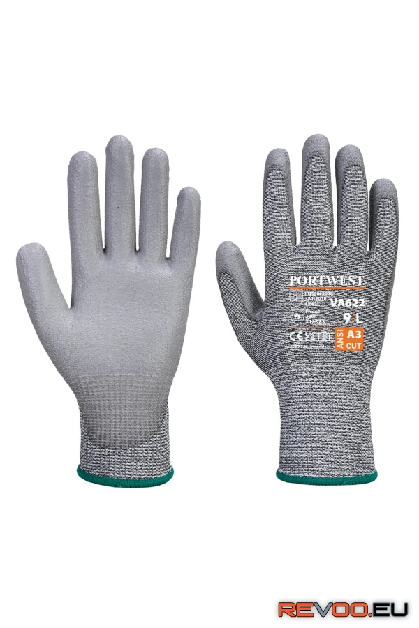 Vending MR Cut PU tenyérmártott vágásbiztos kesztyű automatába tehető   Portwest VA622 1.