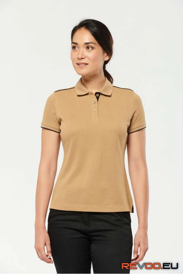 Női rövid ujjú Daytoday galléros póló Designed To Work WK271 2.