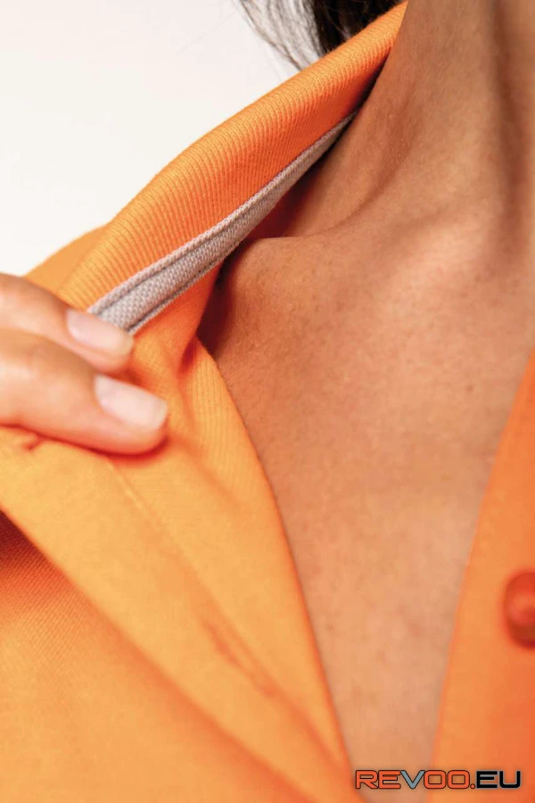 Női rövid ujjú galléros póló Designed To Work WK275 4.