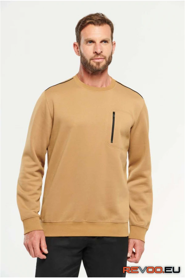 Uniszex daytoday mellzsebes pulóver Designed To Work WK403 1.