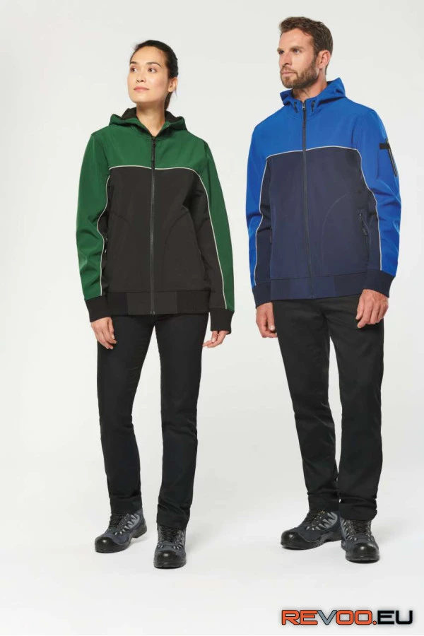 Uniszex háromrétegű softshell dzseki Designed To Work WK450 12.