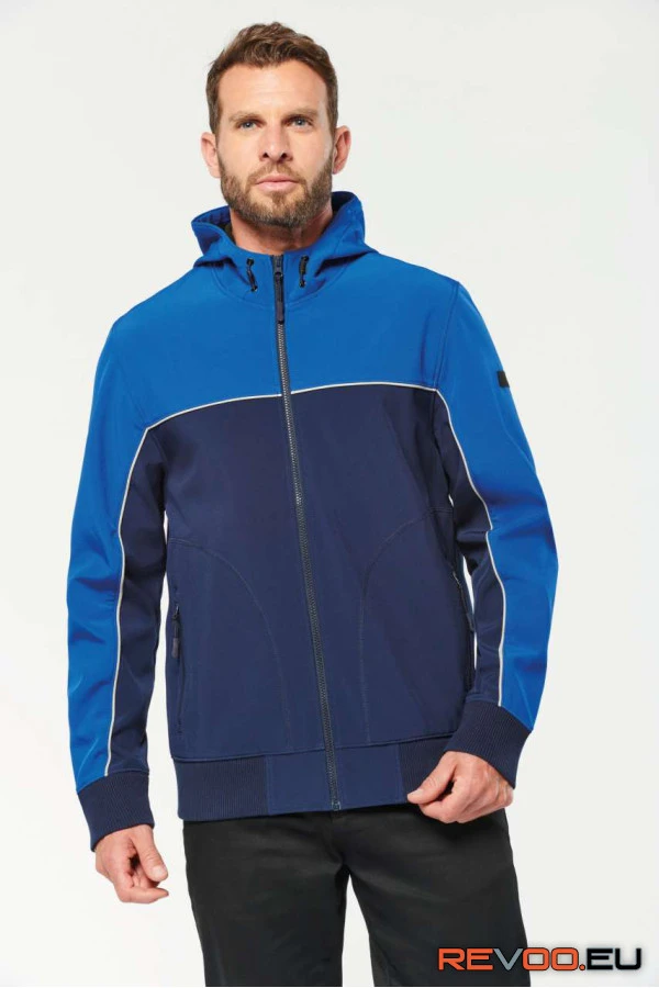 Uniszex háromrétegű softshell dzseki Designed To Work WK450 4.