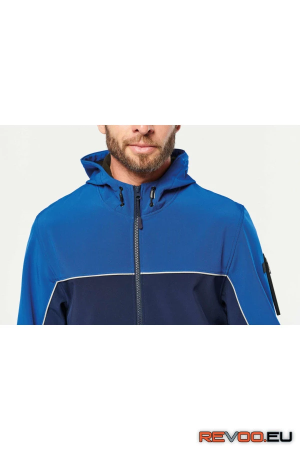 Uniszex háromrétegű softshell dzseki Designed To Work WK450 7.