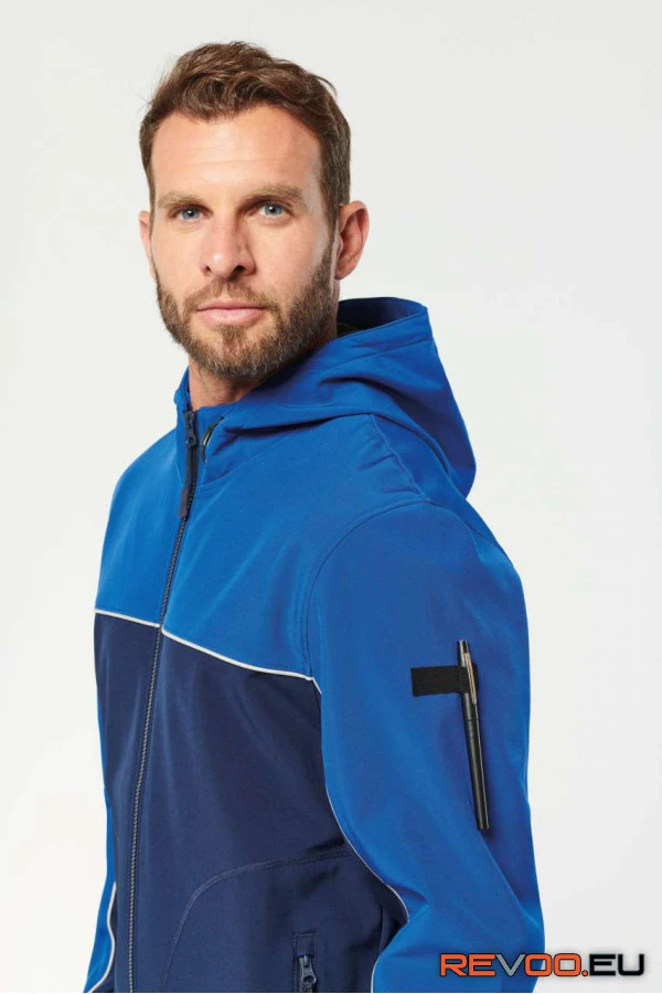 Uniszex háromrétegű softshell dzseki Designed To Work WK450 8.